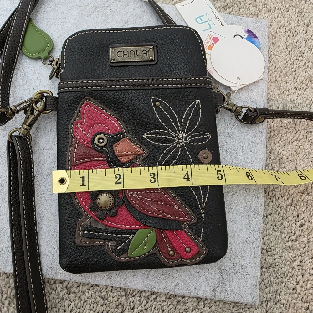 NWT CHALA Handbag Chocolate Brown - Picture 13 of 16